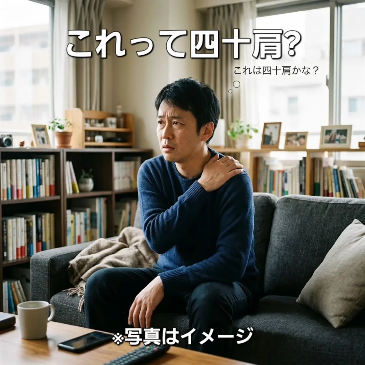 この肩の痛みは四十肩?⁡